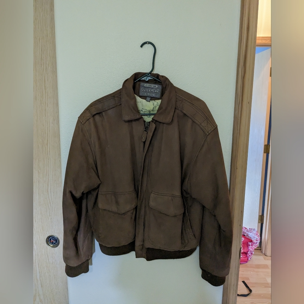 Brown Bomber Jacket